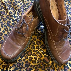 Bostonian Brown Leather Oxfords